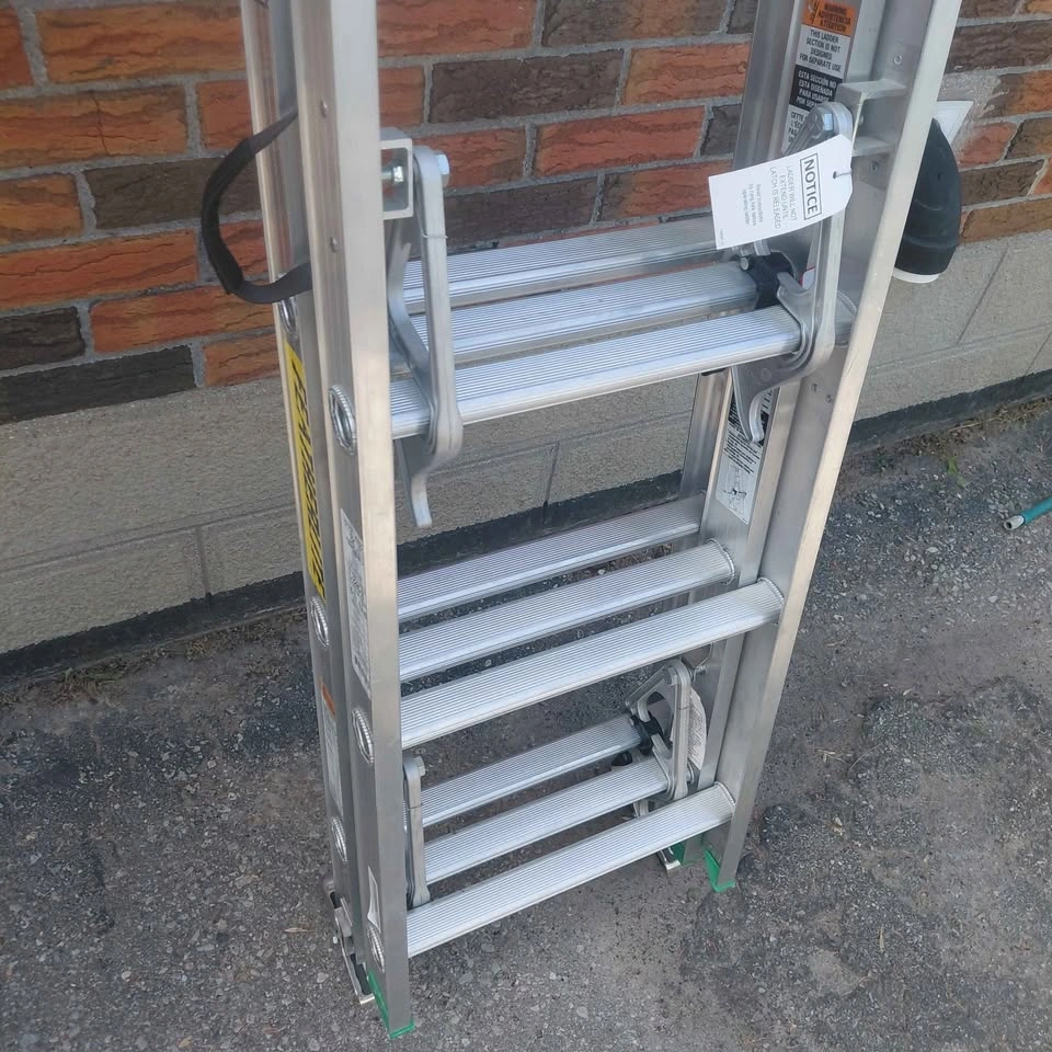 Featherlite FL-2285-16 16′ Medium Duty Aluminum 3-Section Ladder - photo 4