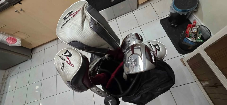 Full Set Wilson Deep Red Golf Clubs Right Hand EUC - photo 4