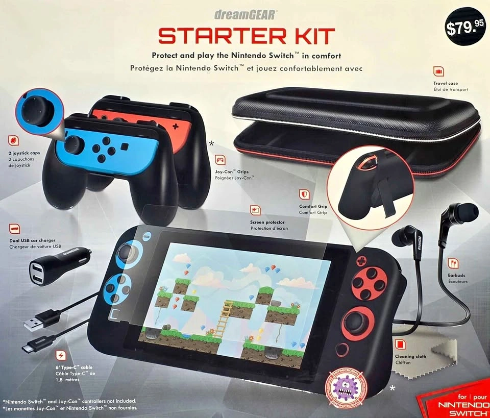 Brand New Nintendo Switch Starter Kit – Sealed Box