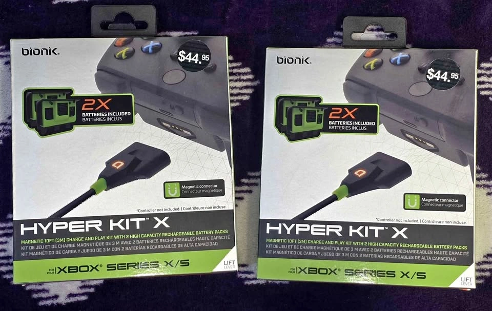 Xbox Series X/S Rechargeable Battery Kit (Hyper Kit X) - New