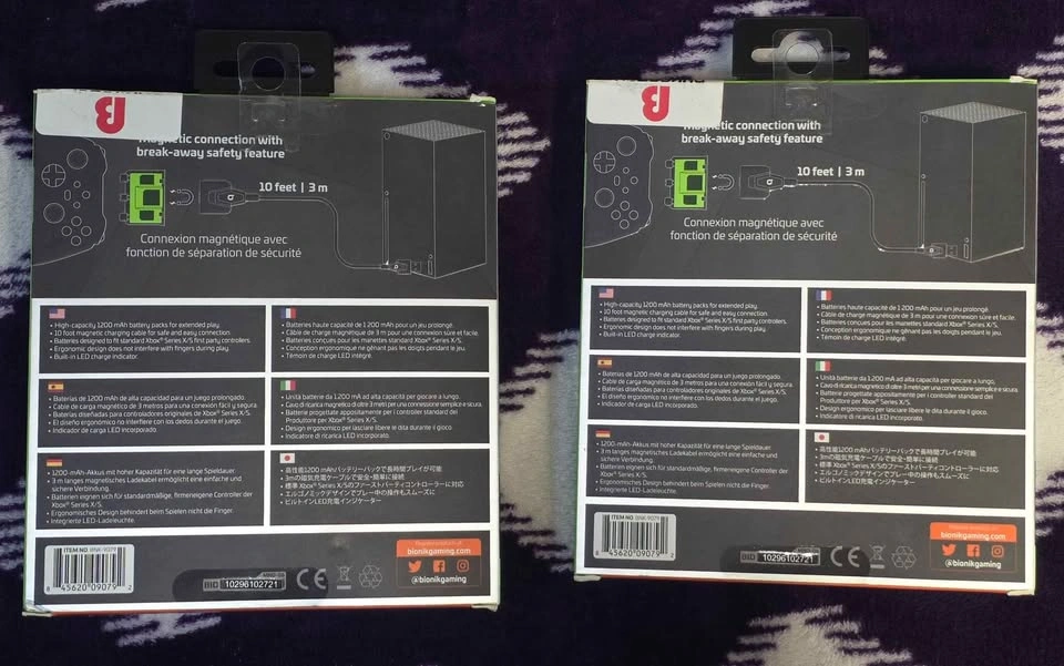 Xbox Series X/S Rechargeable Battery Kit (Hyper Kit X) - New - photo 2