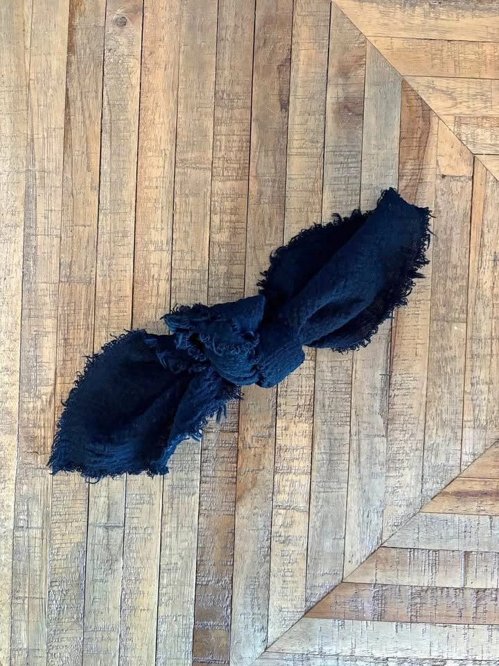 Black Linen Napkins