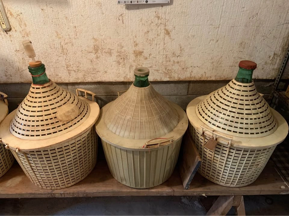 Glass Damigiana (Demijohn) 54L for Winemaking - photo 3