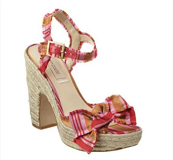 Nine West Raffia Wedge Sandals - Brand New!!!