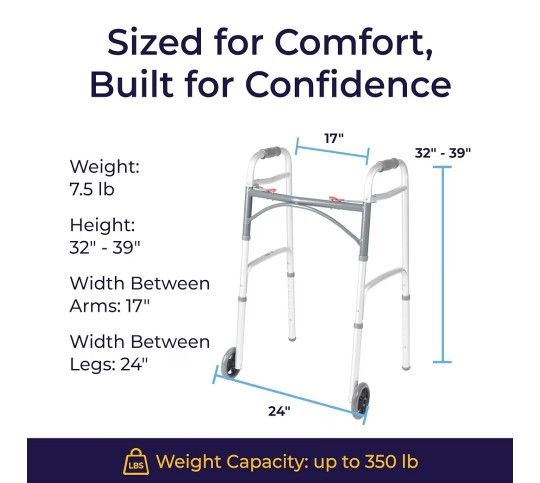 Folding Walker (obo) - photo 3