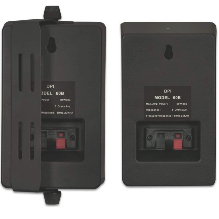 NEW - Indoor/Outdoor 4" 3-Way Mountable Speakers (Pair) - photo 2