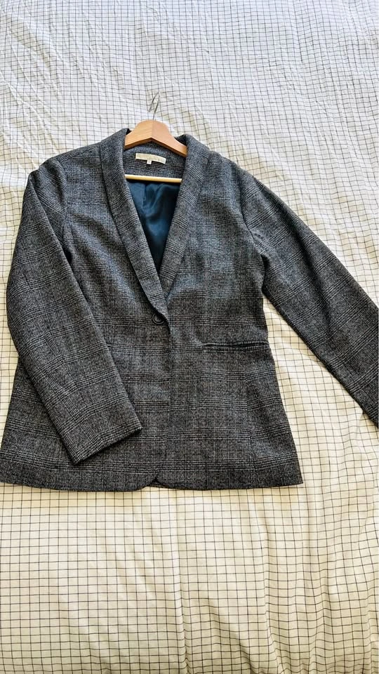 monk & lou Plaid Blazer M