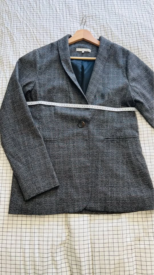 monk & lou Plaid Blazer M - photo 4