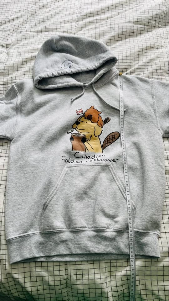 Canadian Golden Retbeaver White Hoodie - photo 4