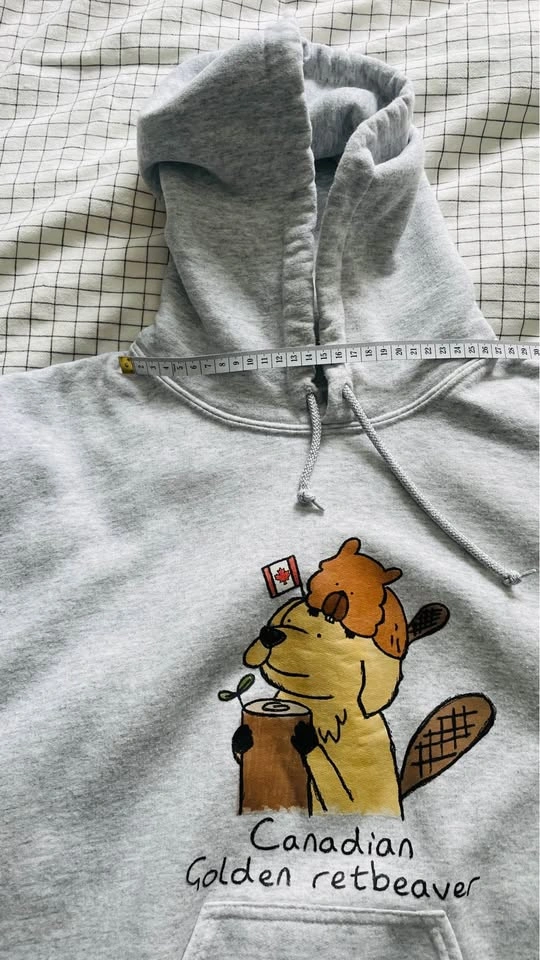 Canadian Golden Retbeaver White Hoodie - photo 5