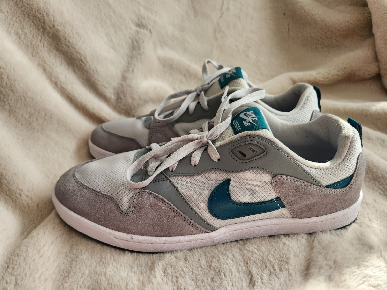 Nike Alleyoop SB Particle Gray Geode Teal - CJ0882-003 Mens Snea - photo 3