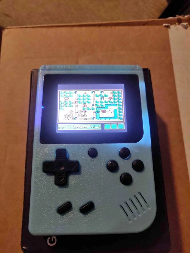 Portable retro game console