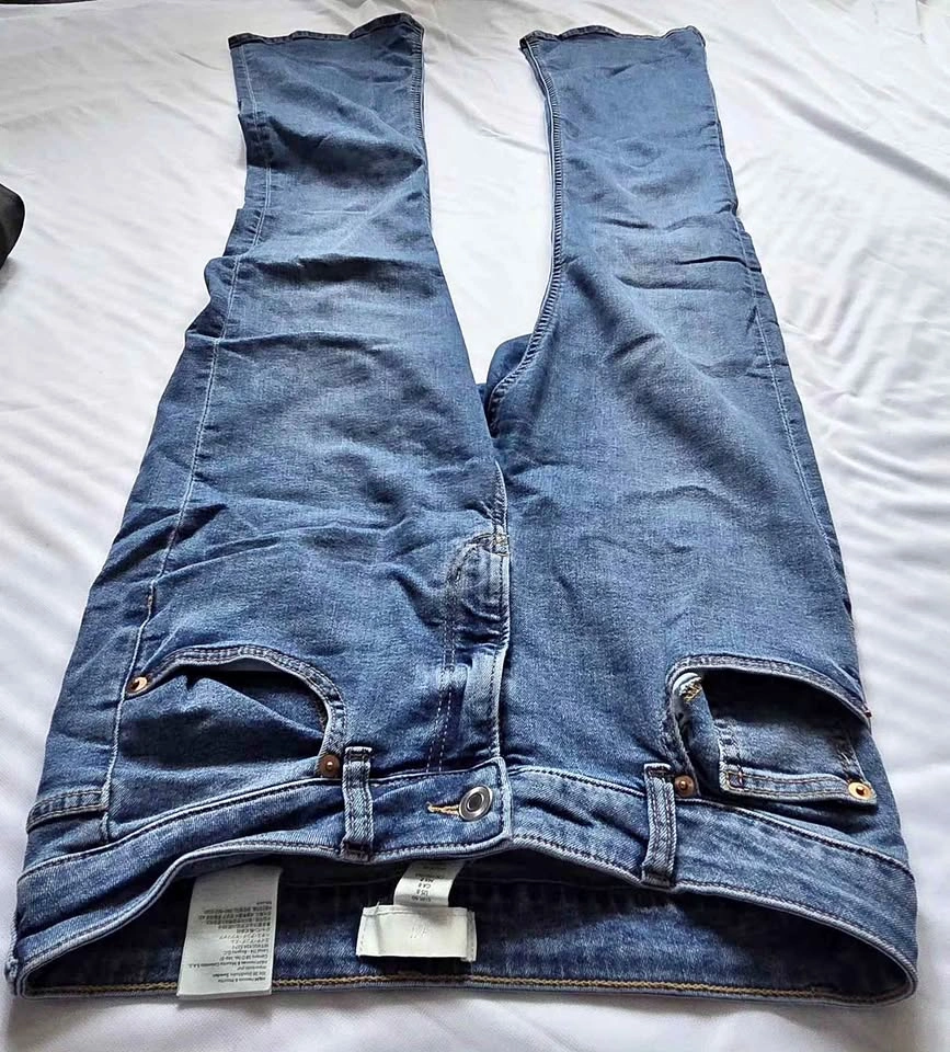 H&M Blue Denim Jeans Size 8