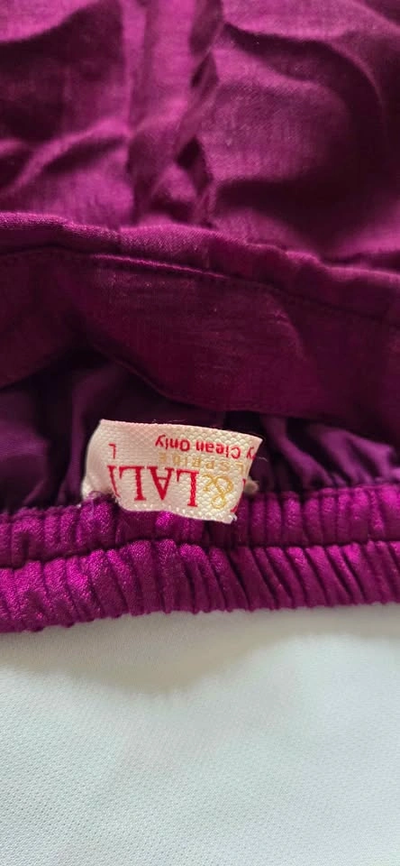 Lily & Lali Purple Embroidered Kurta Size L - photo 3
