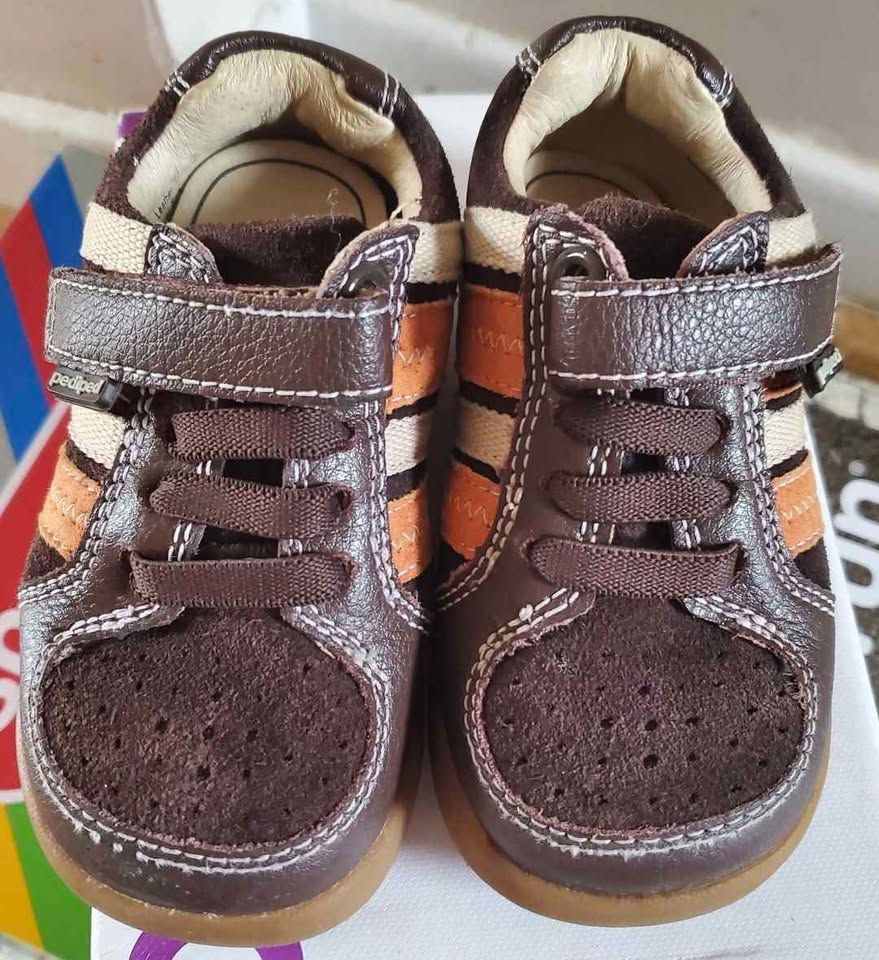 Pediped Flex Jimmy Brown/Orange, Size 5.5 (EUR 21) - photo 2