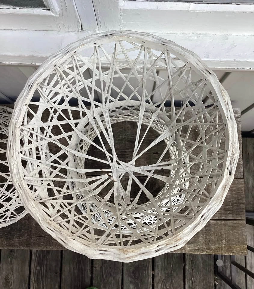 VINTAGE Spun Fibreglass Plant Stands - Set of 2 - photo 3