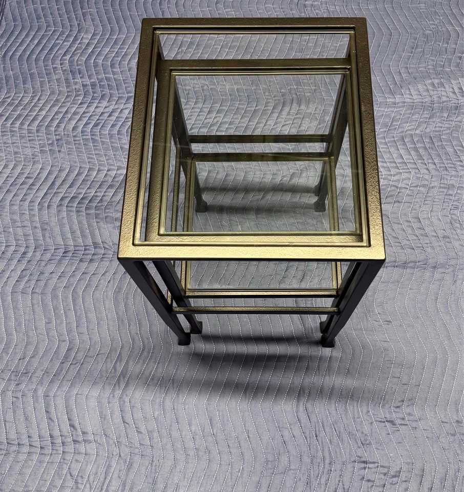 Pottery Barn Tanner Coffee Table & Nesting End Tables Bundle - photo 5