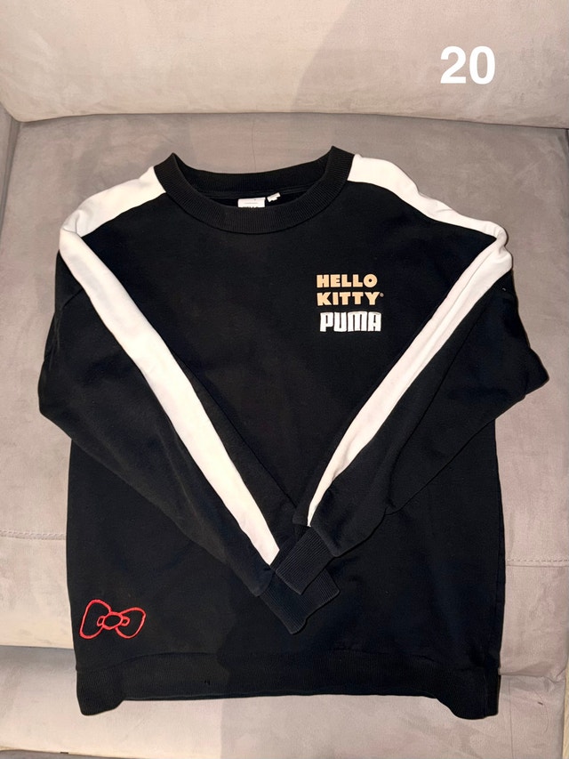 PUMA x Hello Kitty Collaboration Crewneck Sweatshirt