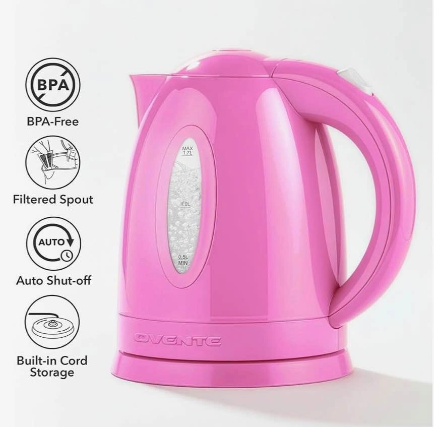 OVENTE Electric Kettle, 1.7L Fast Boiling Water Heater - photo 4