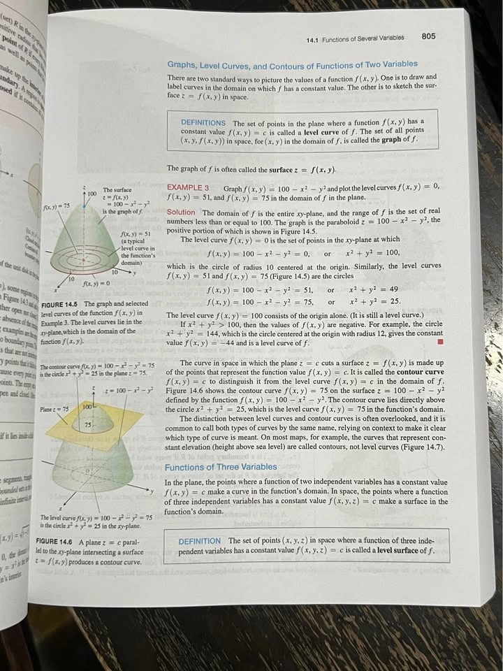 Thomas' Calculus Multivariable Textbook (15th Ed) - photo 3