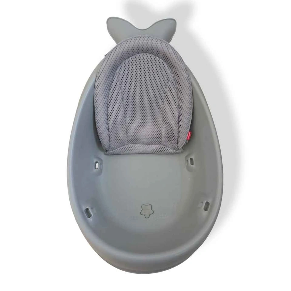 Like New Skip Hop Moby Smart Sling 3-Stage Baby Bath Tub – Grey - photo 5