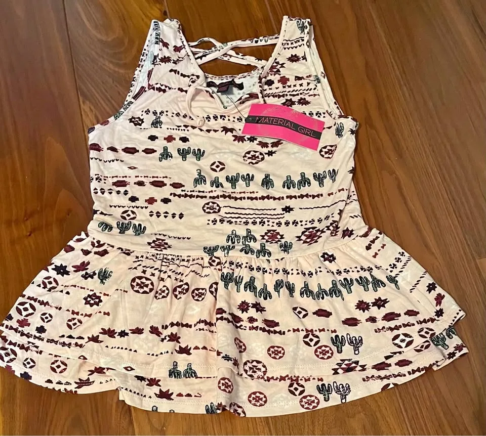 NEW Material Girl Tunic Top thumbnail