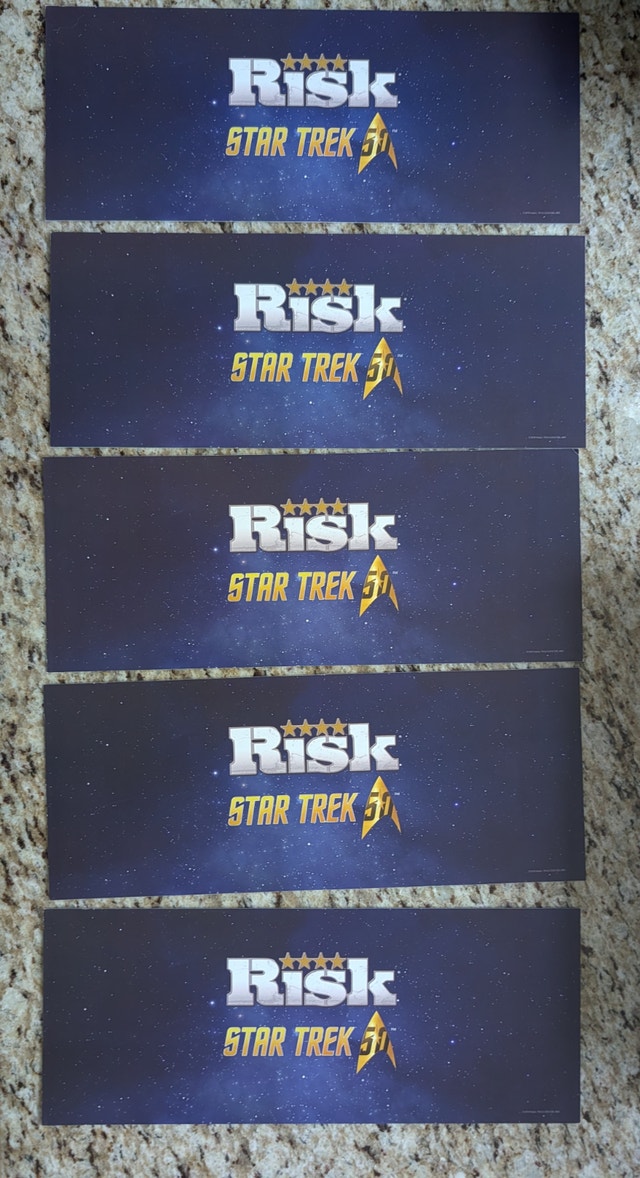 Open Box Star Trek 50th Anniversary RISK Board Game - photo 5