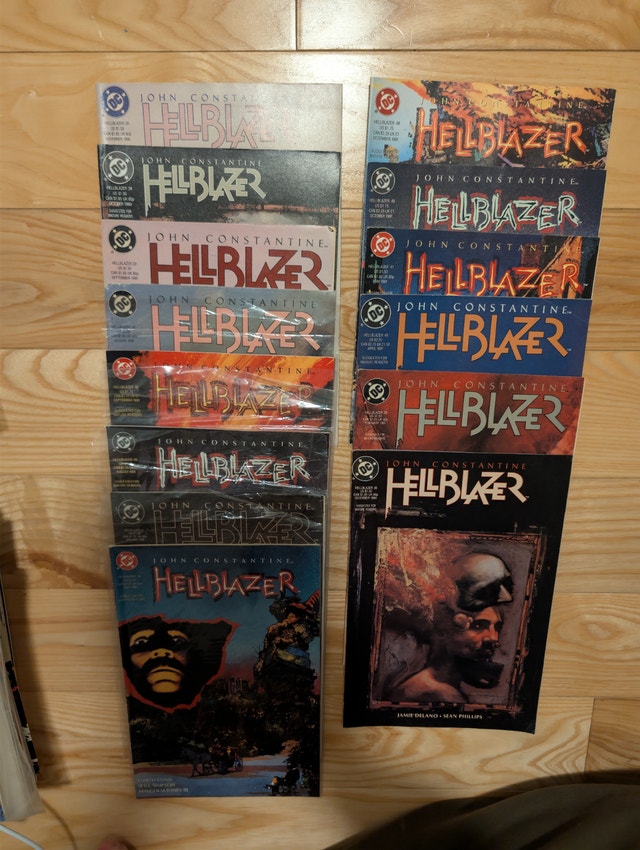 John Constantine Hellblazer Comics Lot (14 Issues)