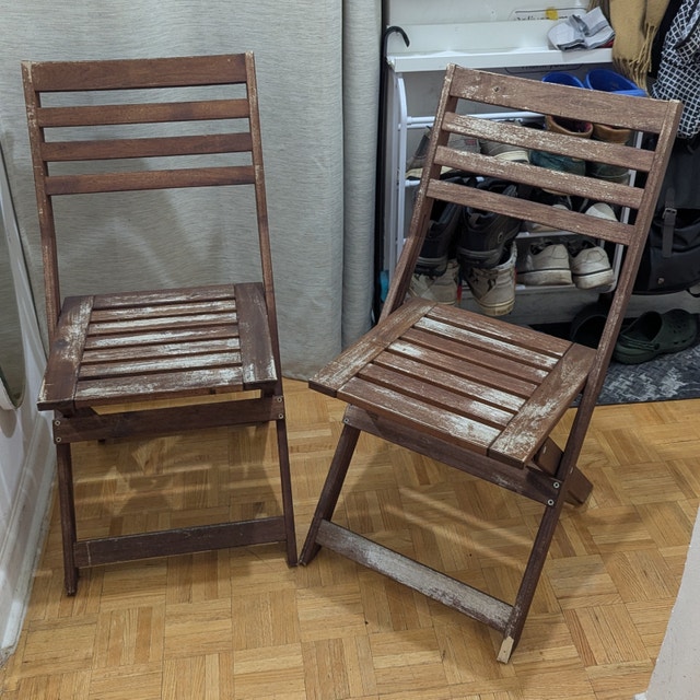 IKEA APPLARO Foldable Wood Stool/Chair