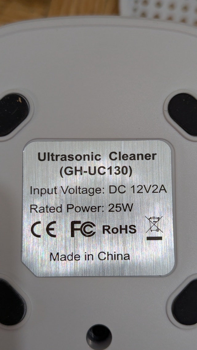 NEW Ultrasonic Cleaner Machine for Retainers, Dentures, Mouthgua - photo 5