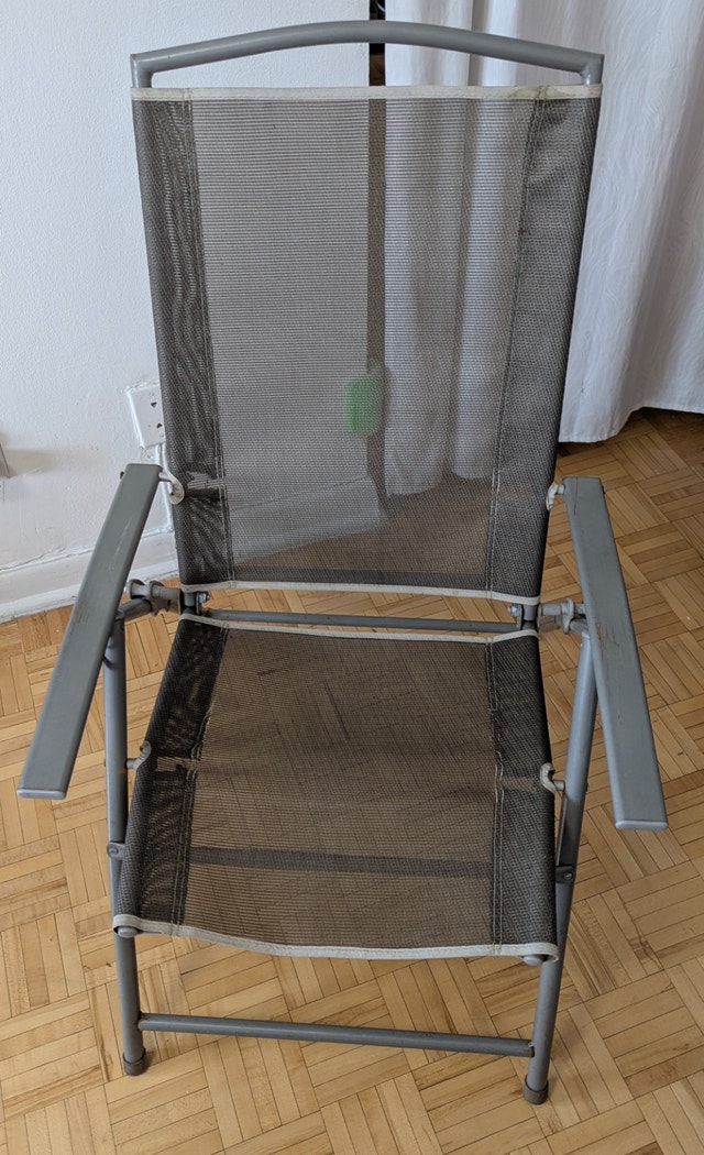 Folding Garden Chair - Lightweight & Compact - photo 2