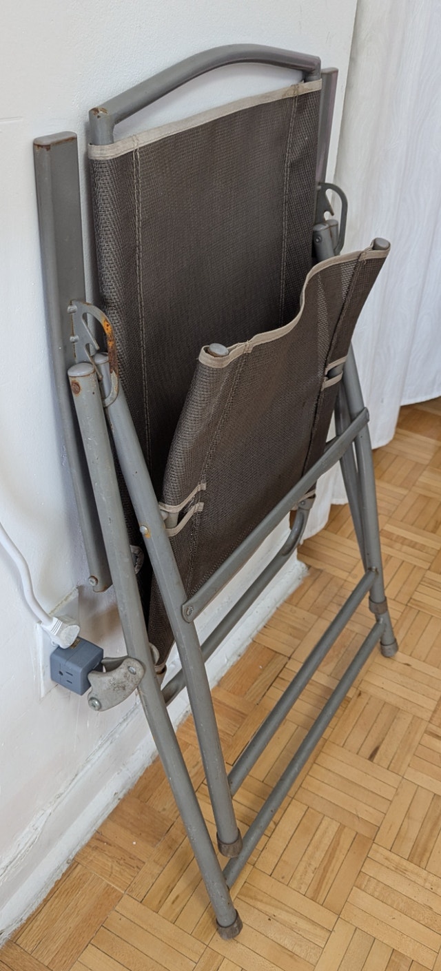 Folding Garden Chair - Lightweight & Compact - photo 4