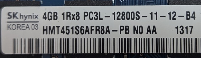 SK hynix 4GB DDR3 Laptop RAM - photo 2