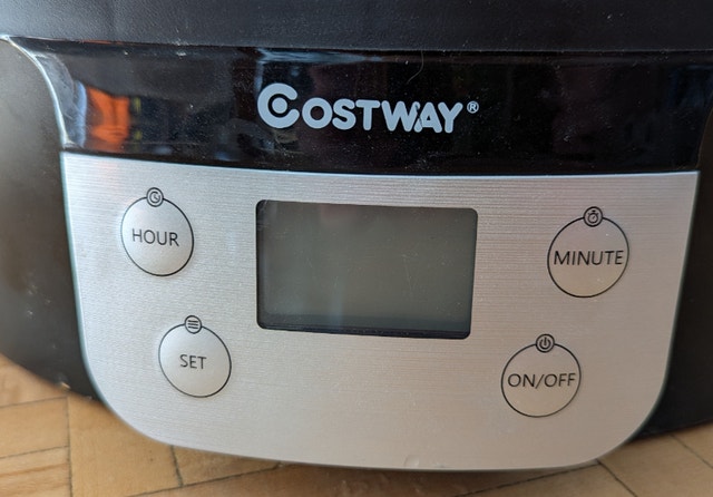 Costway 3 Tier Electric Food Steamer 20 Qt Digital Cooker - photo 2