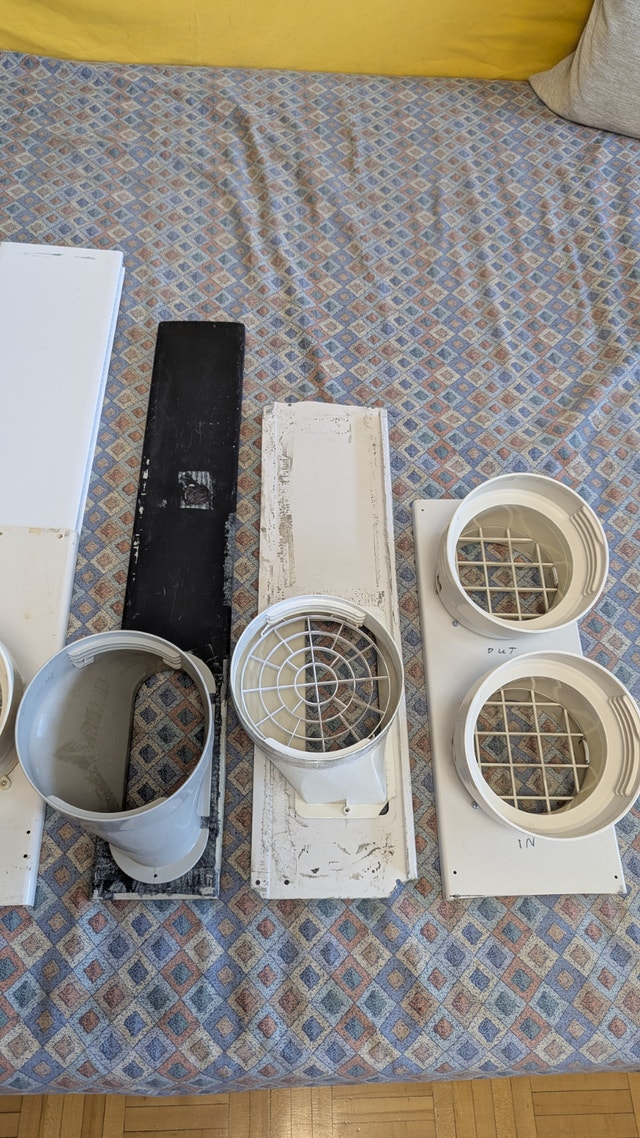 Window Vent Kit, Seal Plates for Portable Mobile Air Conditioner - photo 3