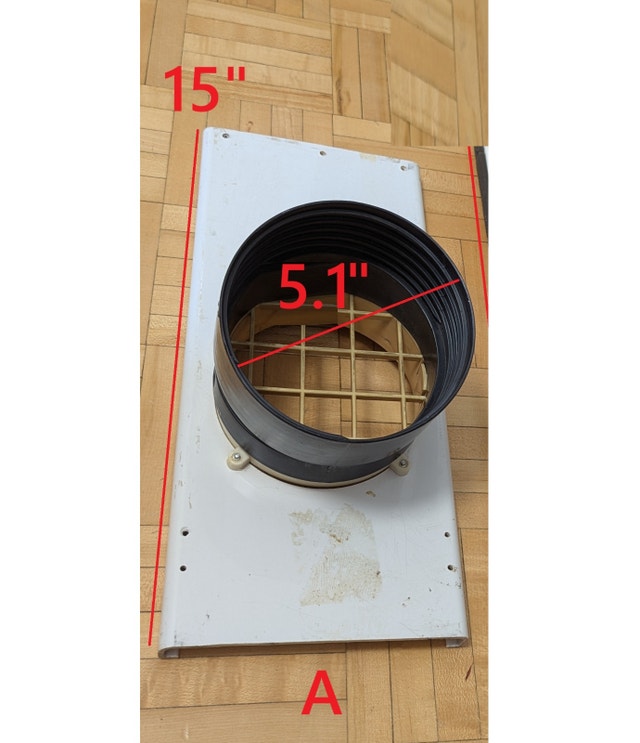 Window Vent Kit, Seal Plates for Portable Mobile Air Conditioner - photo 4