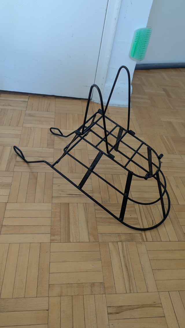 Used Front/Rear Bike Rack Cargo Bicycle Basket - photo 3