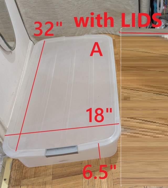 Box Storage Organizer, Under Bed Storage - photo 2