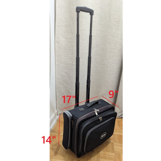 Low Roller Trolley Bag Rolling Briefcase Luggage Carry-on Suitca