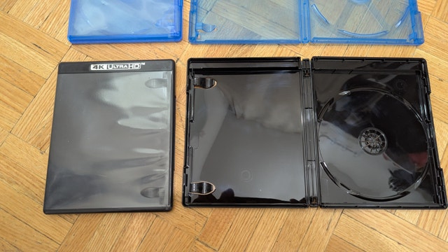 PC CD DVD Blu-Ray 4K Case Replacement Empty Retail Box Cover - photo 4