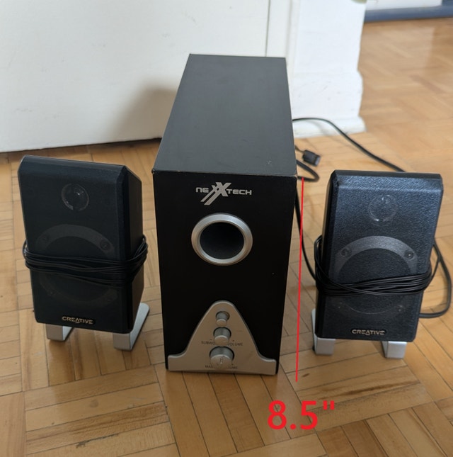 Audio Nextech 2.1 Multimedia Speaker System 13W Sound