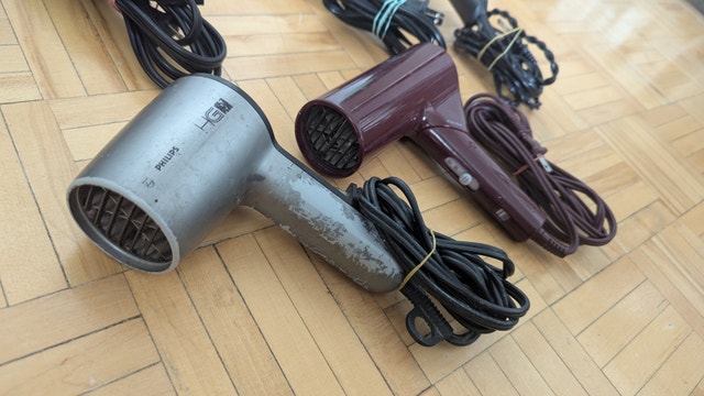 Used Hair blow Dryer Travel Compact Portable - photo 3