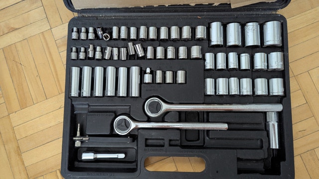 NEW Drive Socket Set Chrome - photo 2
