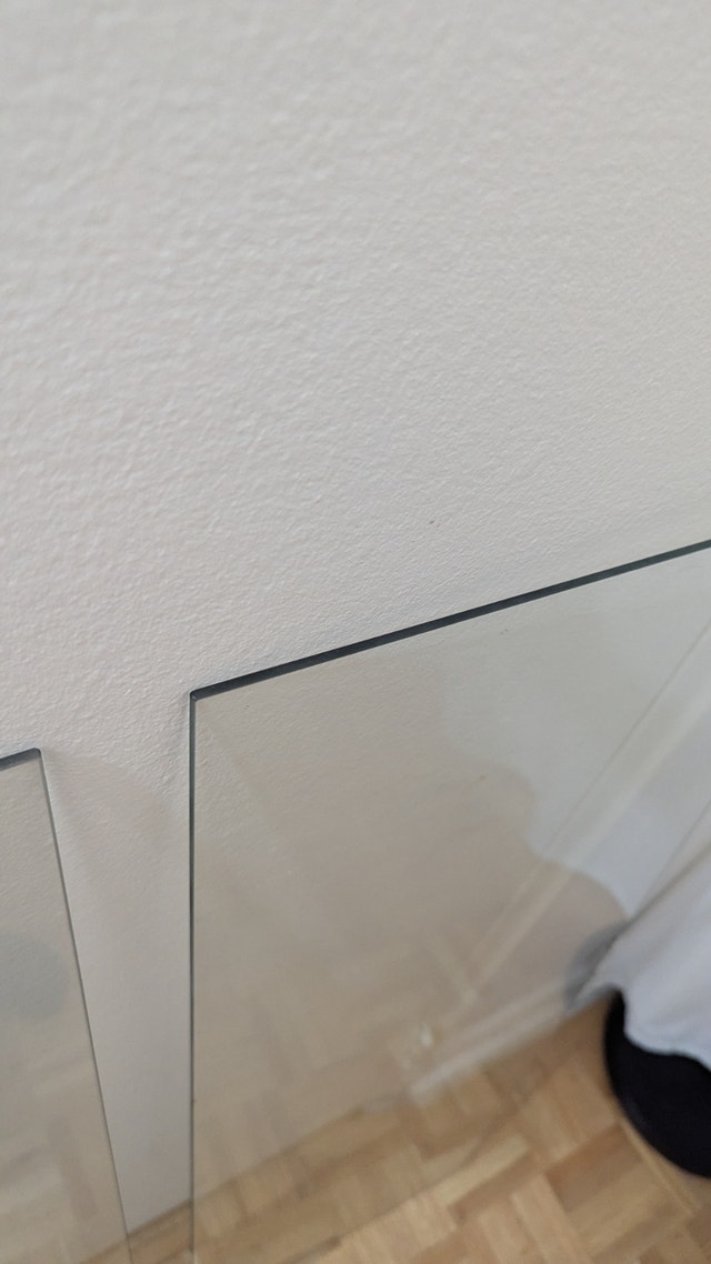 32x96 cm Square Glass Shelves (Set of 3) - photo 3