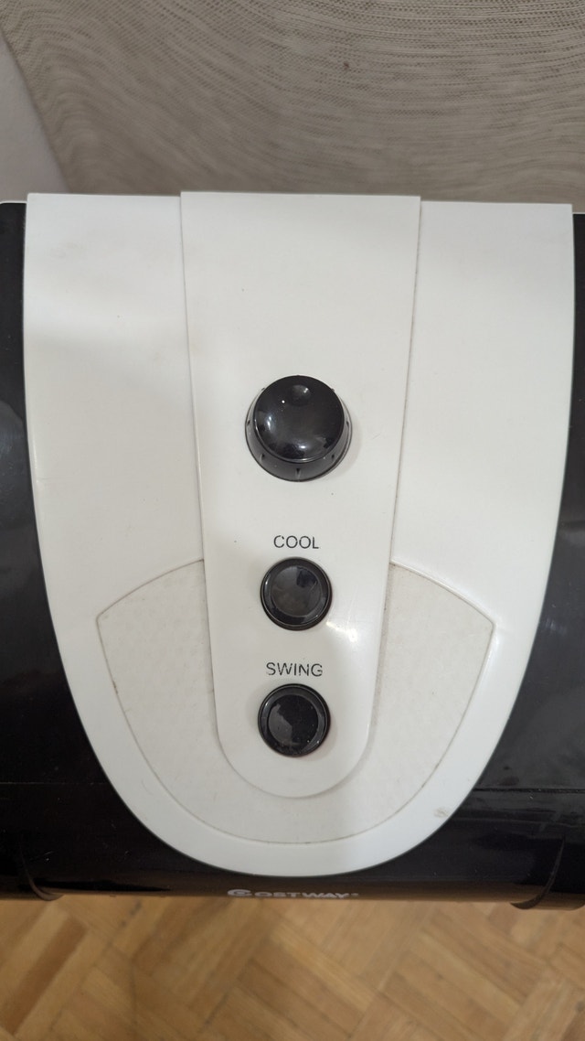 Portable Cooler Fan Humidify Evaporative Air Cooler 3in1 Water T - photo 2