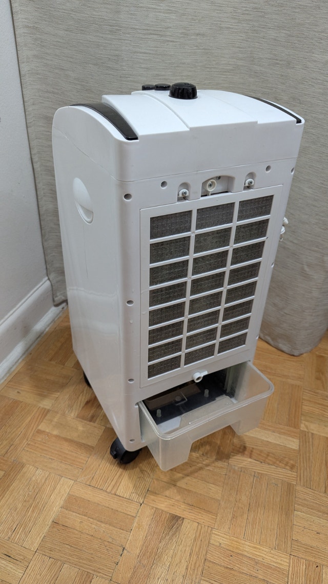 Portable Cooler Fan Humidify Evaporative Air Cooler 3in1 Water T - photo 4