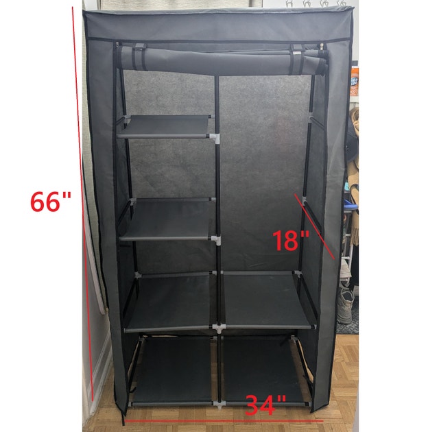 Portable Folding Wardrobe Fabric Closet