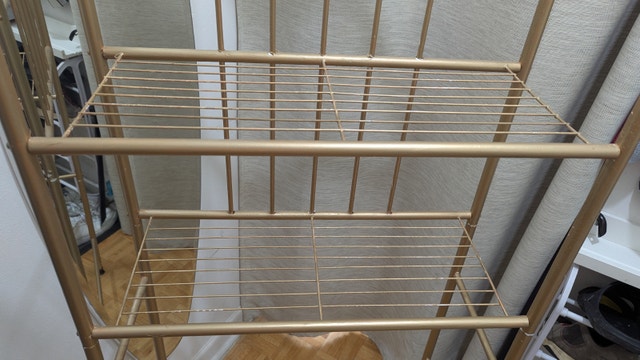 3-Tier Metal Bathroom Shelf Over Toilet Rack/Space Saver - photo 3