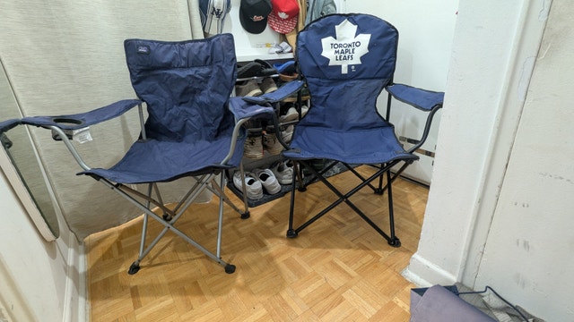 Used Lightweight Folding Camping/Garden Chair - photo 2