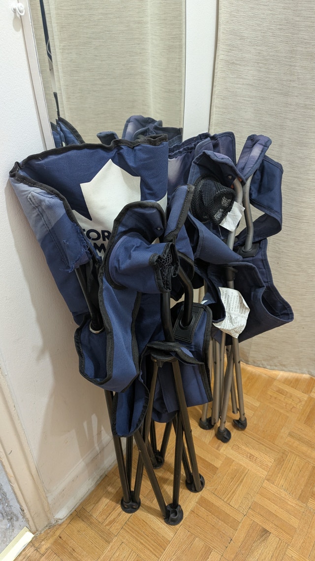 Used Lightweight Folding Camping/Garden Chair - photo 3
